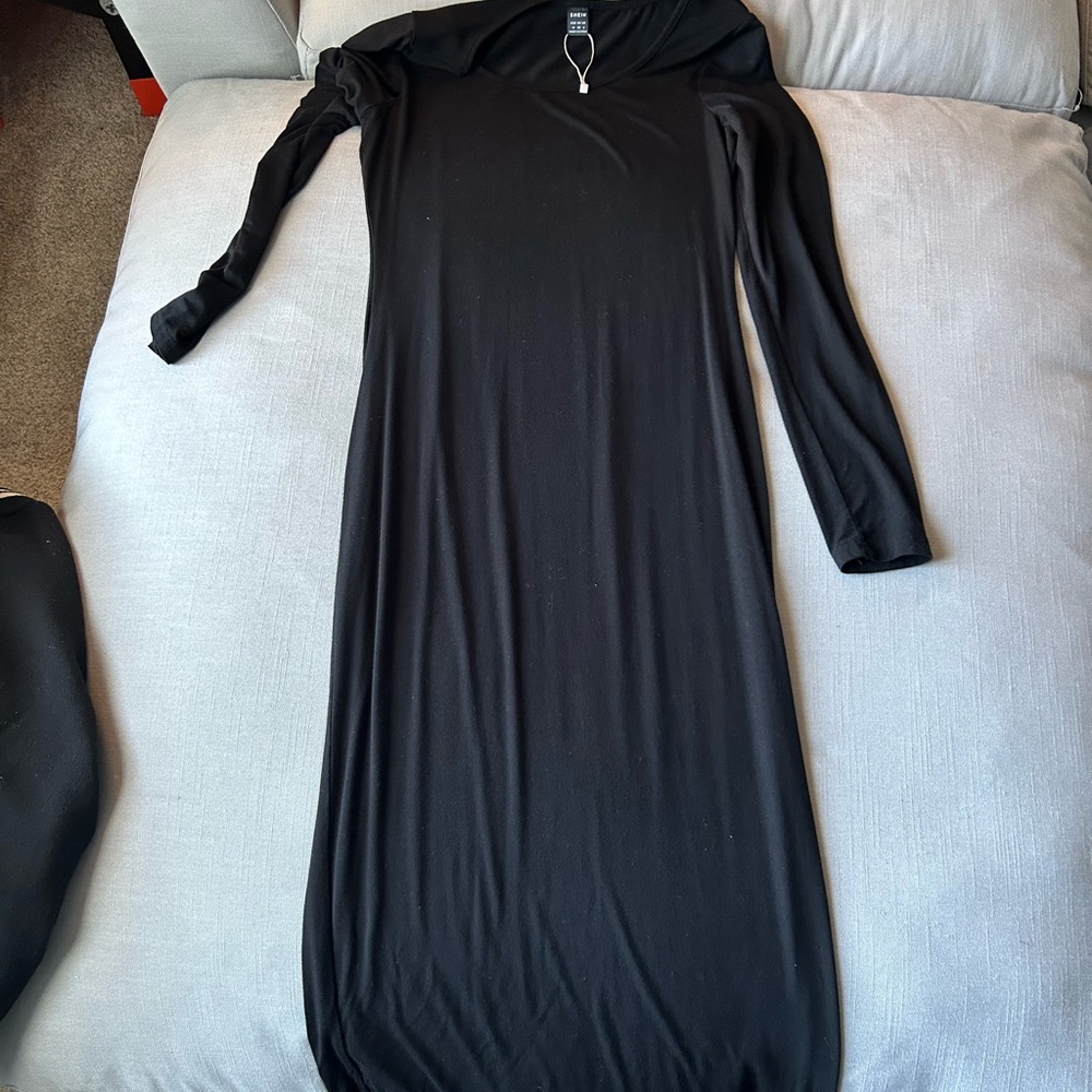 Elegant Black Women's Dress